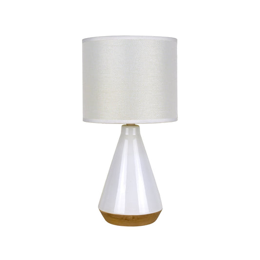 Lux Tapered Ceramic Table Lamp - ShopFrenzy