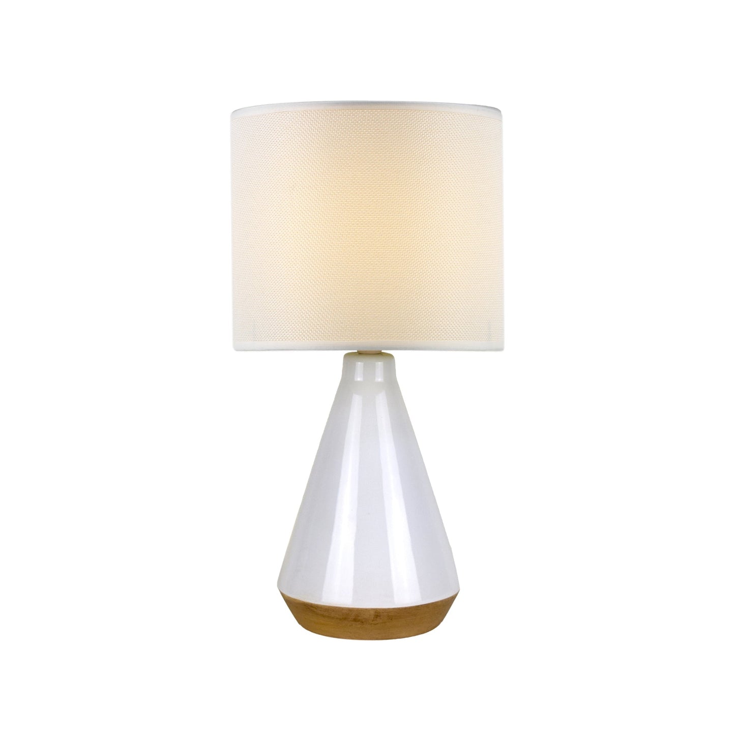 Lux Tapered Ceramic Table Lamp - ShopFrenzy