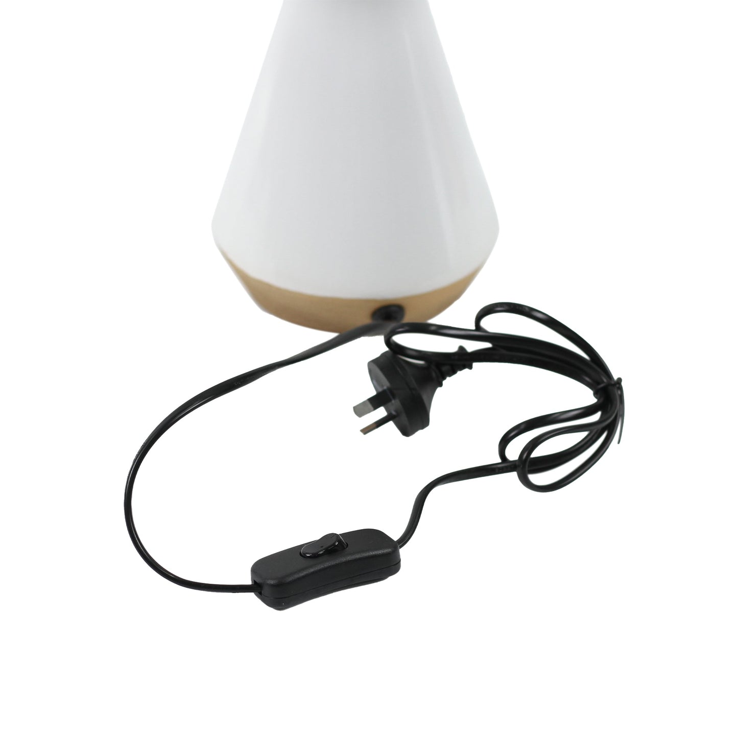 Lux Tapered Ceramic Table Lamp - ShopFrenzy