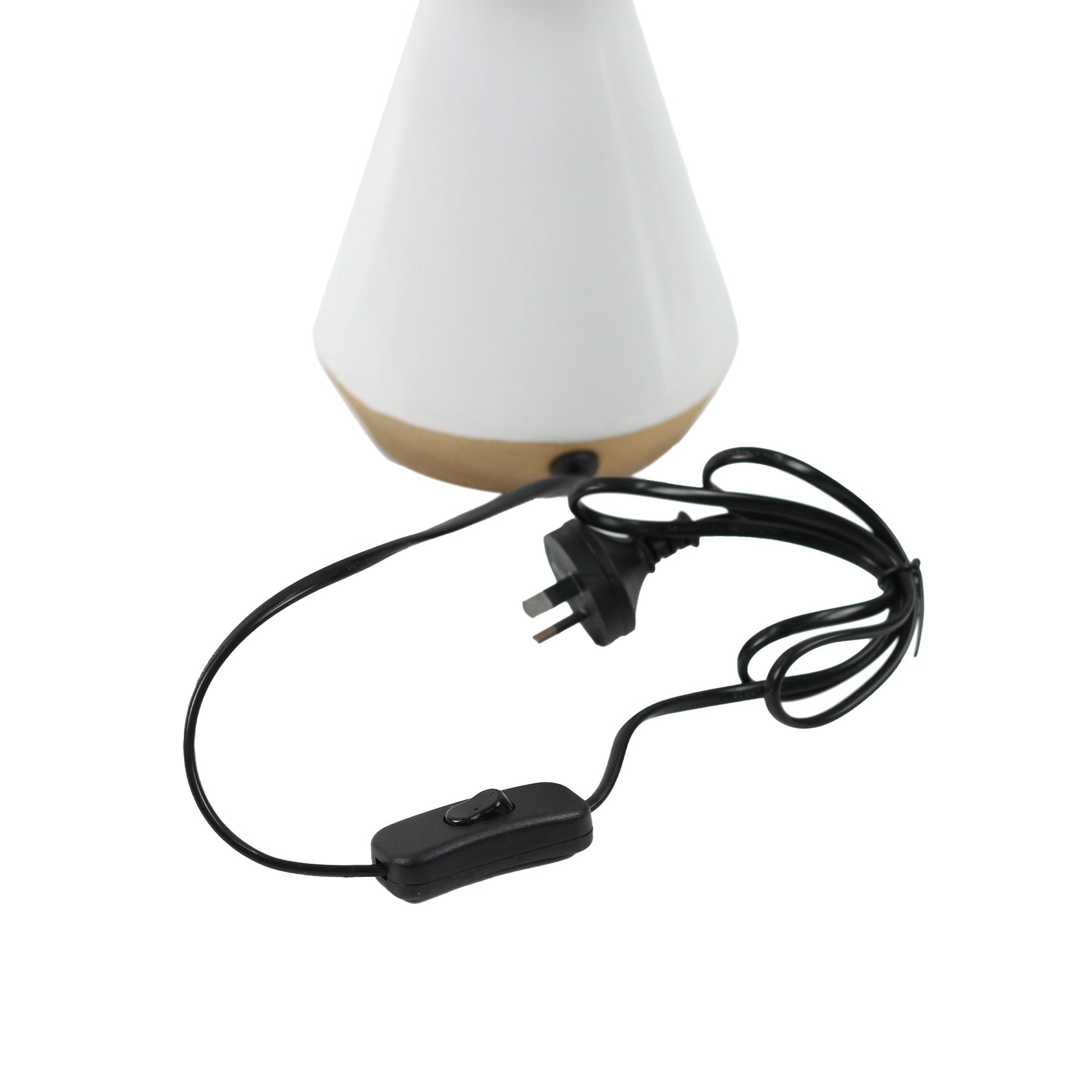 Lux Tapered Ceramic Table Lamp - ShopFrenzy
