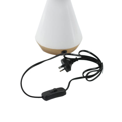 Lux Tapered Ceramic Table Lamp - ShopFrenzy