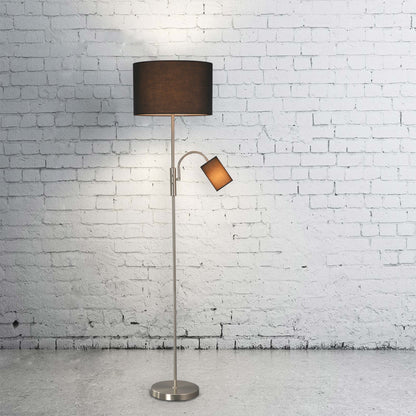 Cylinya Mother and Child Floor Lamp - Black - ShopFrenzy