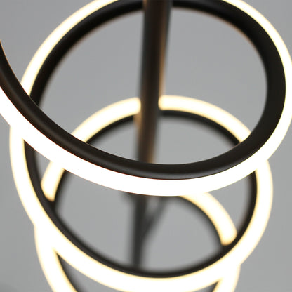Cirrhi LED Floor Lamp - Black - ShopFrenzy