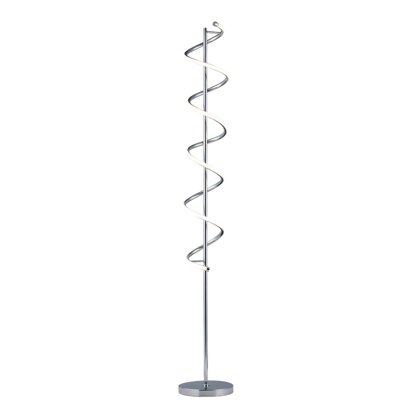 Cirrhi LED Floor Lamp - Chrome - ShopFrenzy