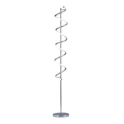 Cirrhi LED Floor Lamp - Chrome - ShopFrenzy