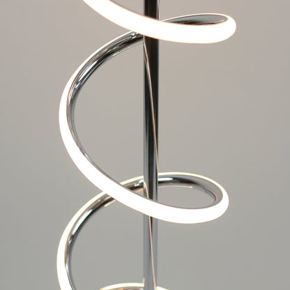 Cirrhi LED Floor Lamp - Chrome - ShopFrenzy