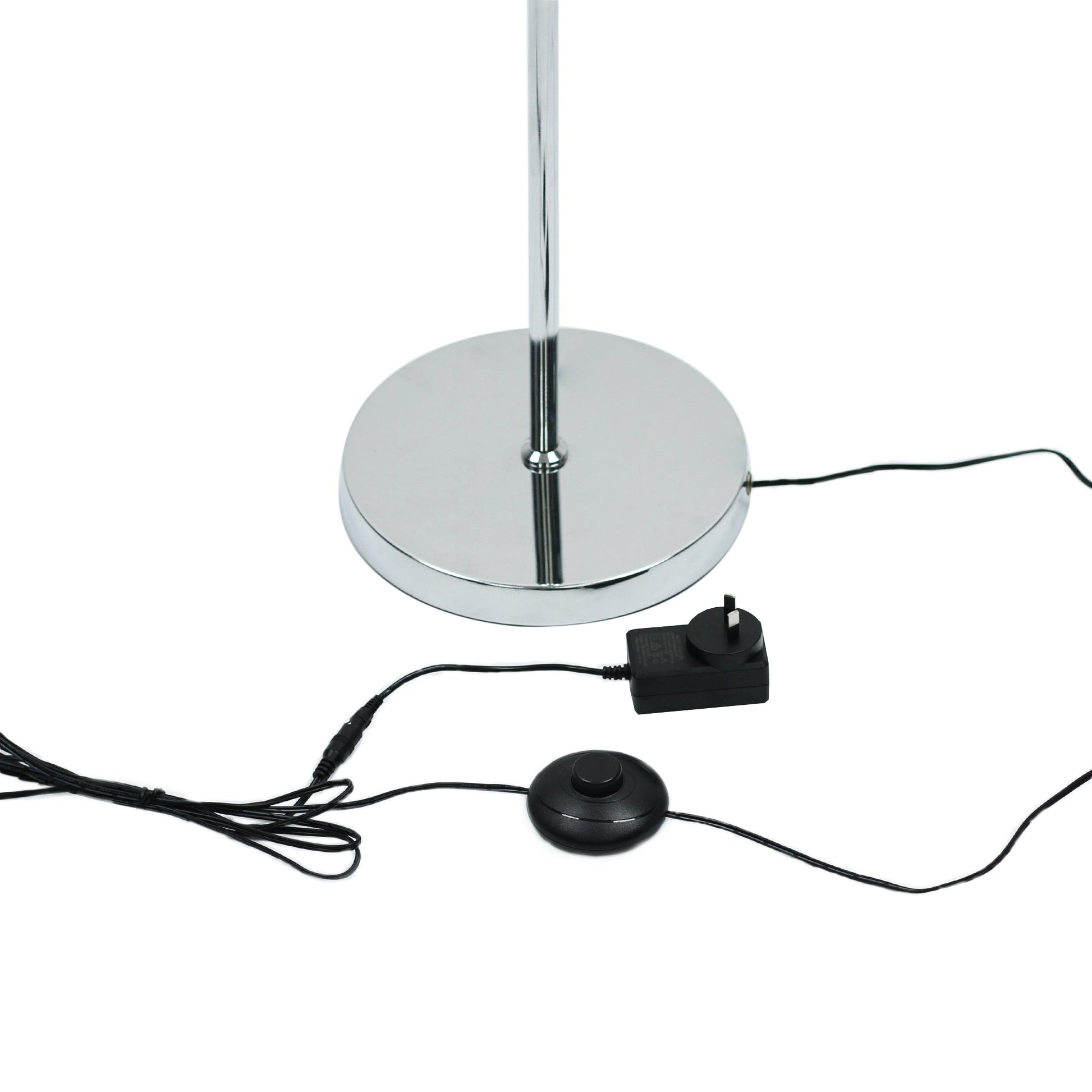 Cirrhi LED Floor Lamp - Chrome - ShopFrenzy