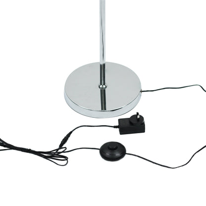 Cirrhi LED Floor Lamp - Chrome - ShopFrenzy