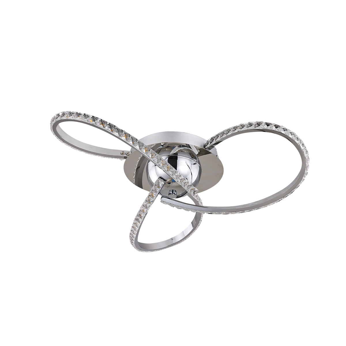Irie Dimmable 3 Lights LED Ceiling Light - Chrome - ShopFrenzy