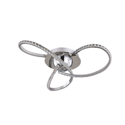 Irie Dimmable 3 Lights LED Ceiling Light - Chrome - ShopFrenzy