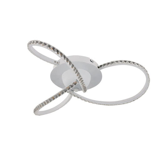 Irie Dimmable 3 Lights LED Ceiling Light - White - ShopFrenzy
