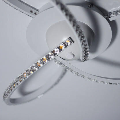 Irie Dimmable 3 Lights LED Ceiling Light - White - ShopFrenzy