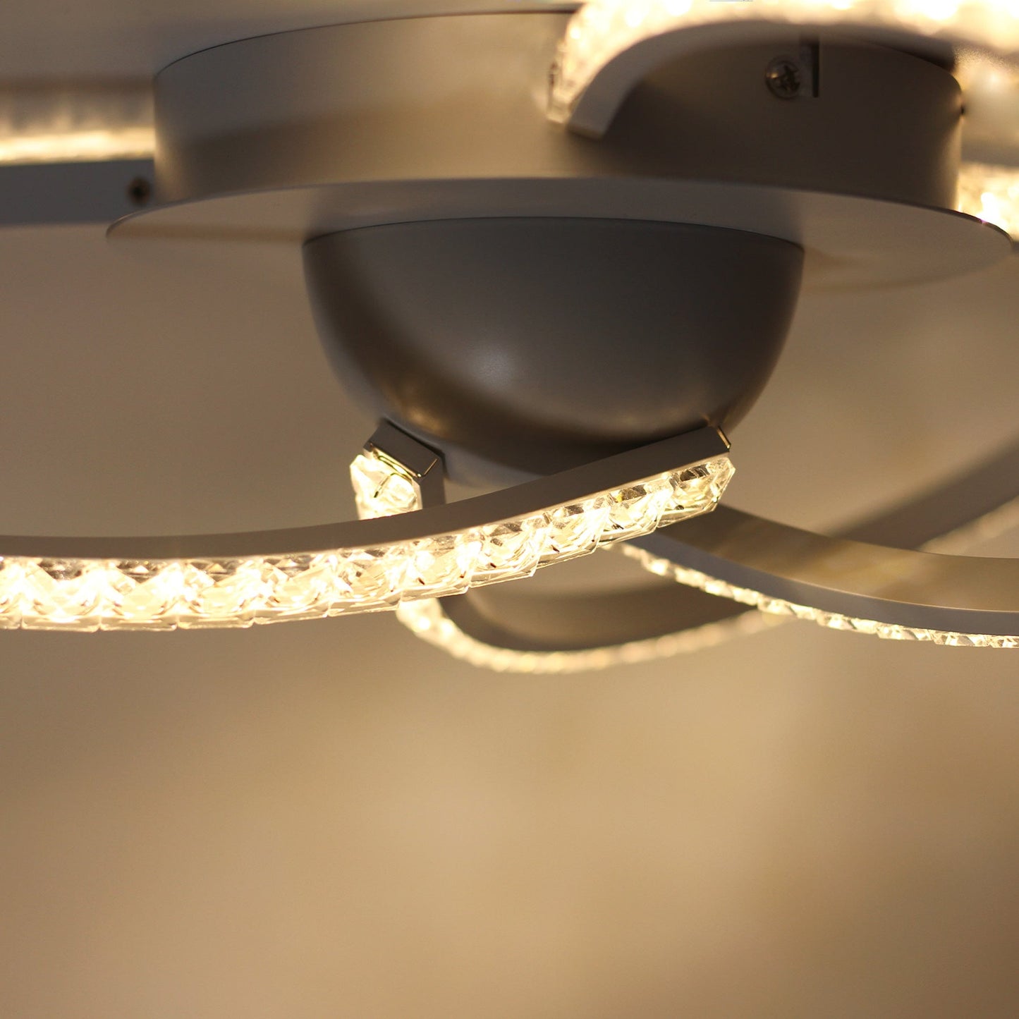 Irie Dimmable 3 Lights LED Ceiling Light - White - ShopFrenzy
