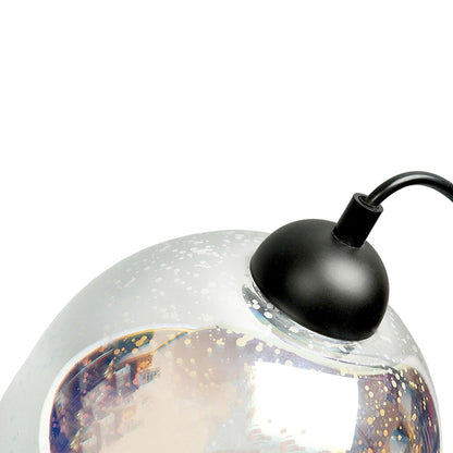 Moravian Glass Oval Pendant Light - Copper - ShopFrenzy
