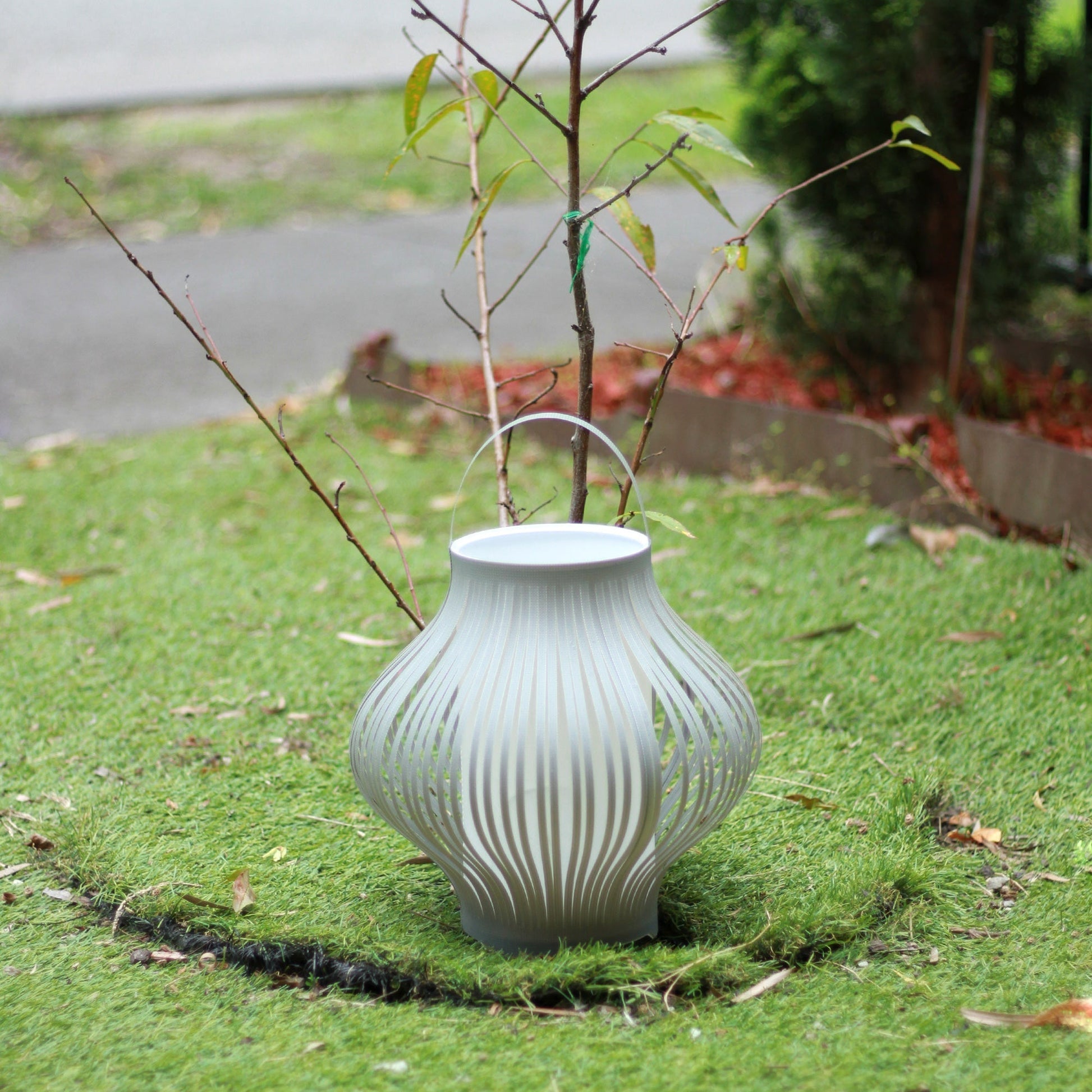 LED Retractable Lantern - Grey - ShopFrenzy