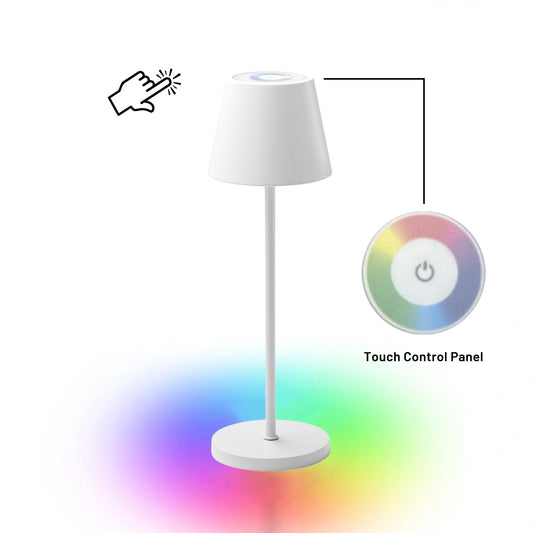 Enoki Portable RGB Table Lamp - White - ShopFrenzy
