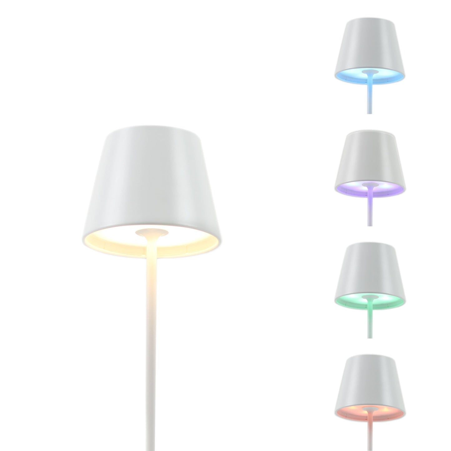 Enoki Portable RGB Table Lamp - White - ShopFrenzy