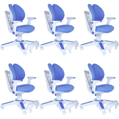 Ergonomic Children Kids Study Chair Set Height Adjustable - Blue