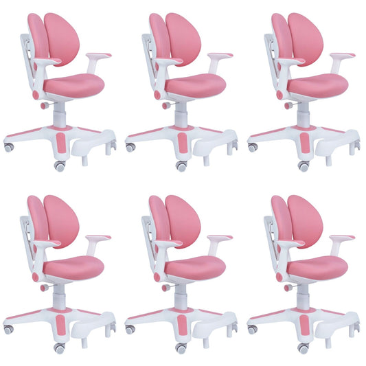 Ergonomic Children Kids Study Chair Set Height Adjustable - Pink