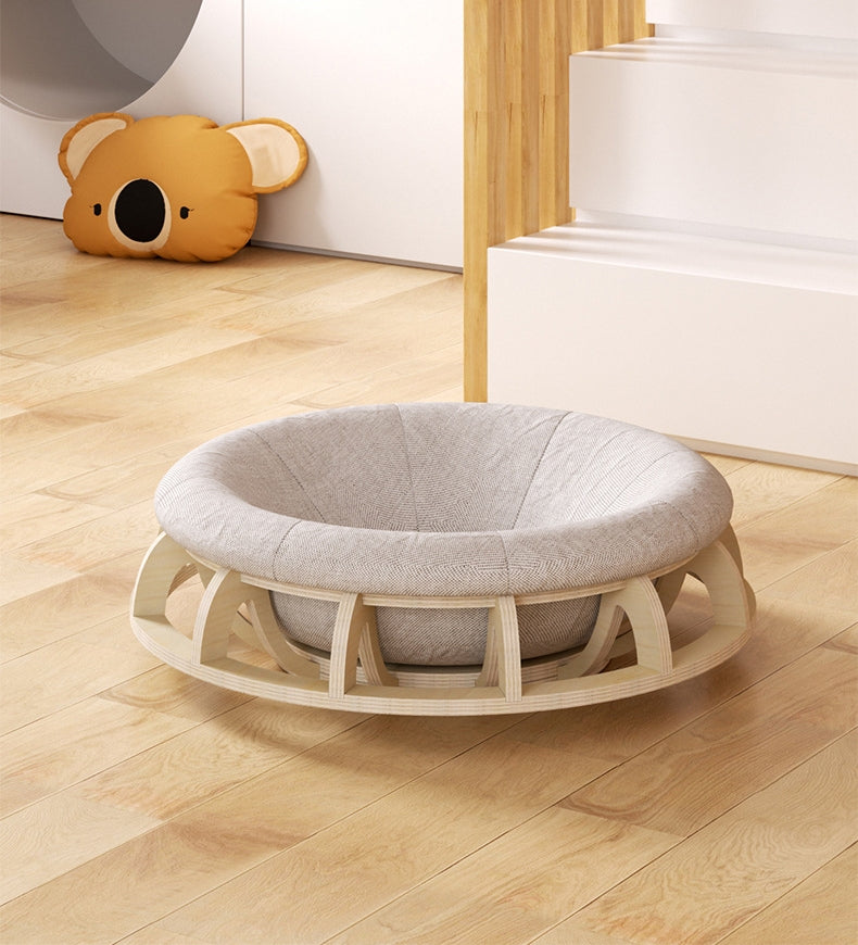 Timber Gyro Cat Nest Bed - ShopFrenzy