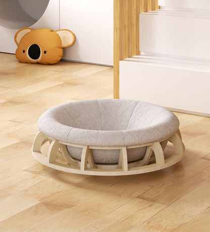 Timber Gyro Cat Nest Bed - ShopFrenzy