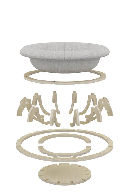 Timber Gyro Cat Nest Bed - ShopFrenzy