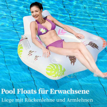 NNEOBA Light-up Inflatable Pool Float Chair - ShopFrenzy
