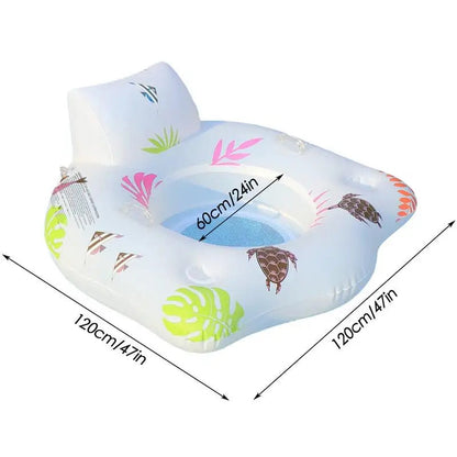 NNEOBA Light-up Inflatable Pool Float Chair - ShopFrenzy