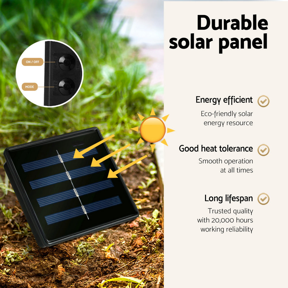 Jingle Jollys Solar Christmas Tree 2.1m 320 LED Net Lights Xmas Trees Decoration