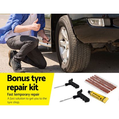 Giantz Air Compressor 12V 4x4 Tyre 85L/min Deflator Inflator Car Truck Portable - ShopFrenzy
