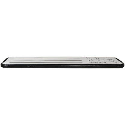 Everfit 3M Air Track Gymnastics Tumbling Mat Exercise Cheerleading Unique Black - ShopFrenzy