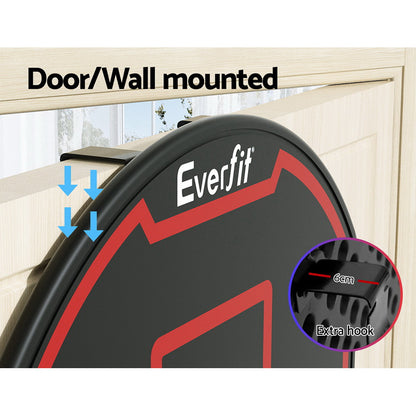 Everfit 38" Basketball Hoop Backboard Door Wall Mounted Ring Net Sports Kids - ShopFrenzy