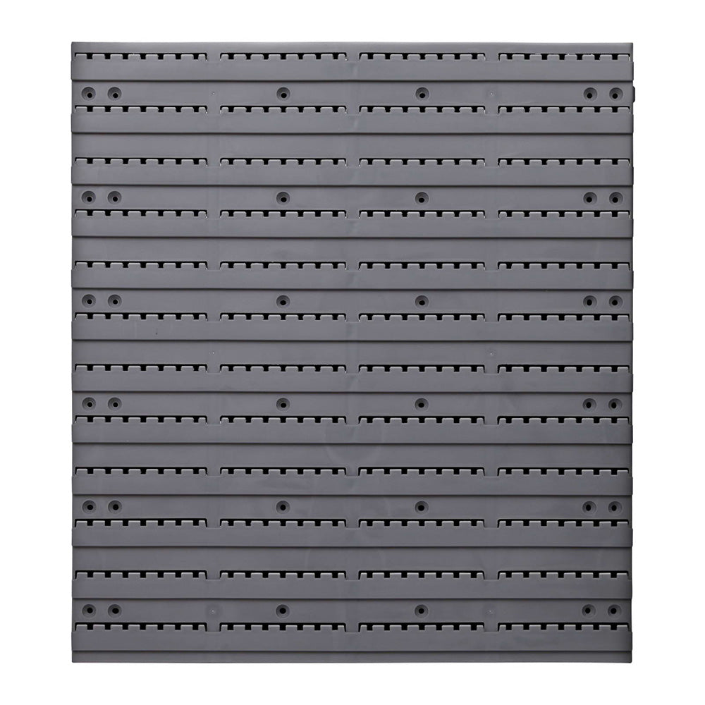 Giantz 48 Storage Bin Rack Wall Mounted Steel Board - ShopFrenzy