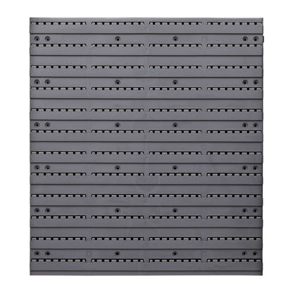 Giantz 48 Storage Bin Rack Wall Mounted Steel Board - ShopFrenzy