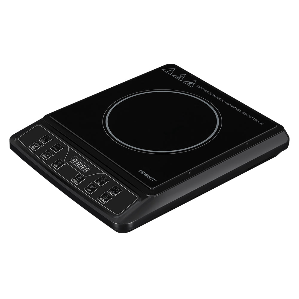 Devanti Induction Cooktop 30cm Portable Cooker - ShopFrenzy