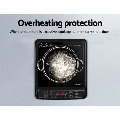 Devanti Induction Cooktop 30cm Portable Cooker - ShopFrenzy