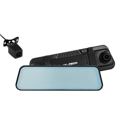 UL-tech Dash Camera 1080P 9.66" Front and Rear View Cam Car DVR Reverse Recorder - ShopFrenzy