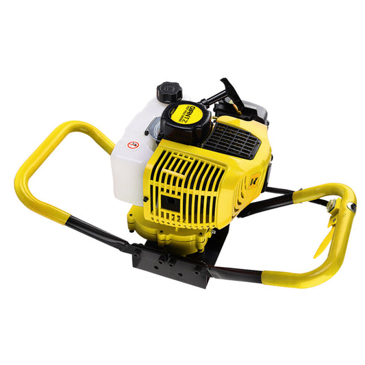Giantz 80CC Post Hole Digger Motor Only Petrol Engine Yellow - ShopFrenzy