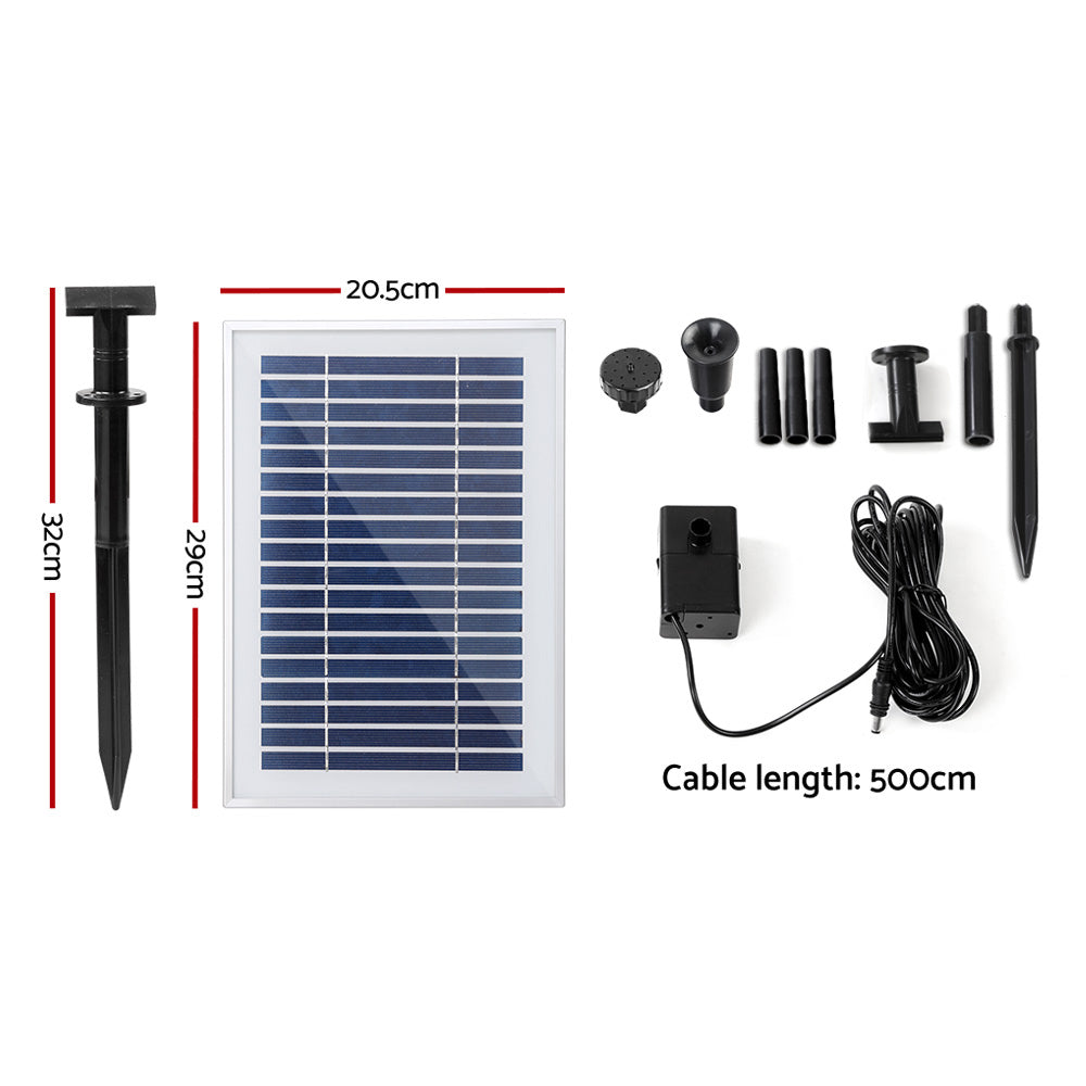 Gardeon Solar Pond Pump 4.6FT - ShopFrenzy
