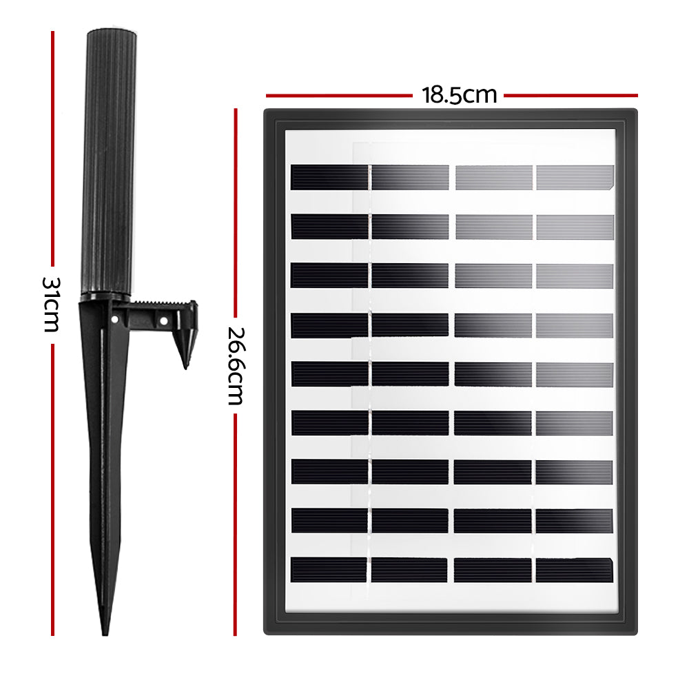 Gardeon Solar Pond Pump with Battery LED Lights 4 FT - ShopFrenzy
