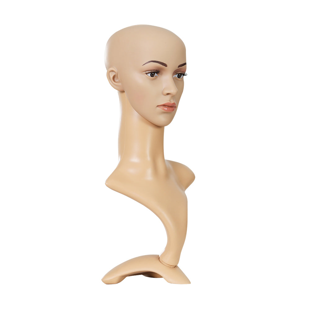 Embellir Female Mannequin Head Dummy Model Display Shop Stand Professional Use - ShopFrenzy