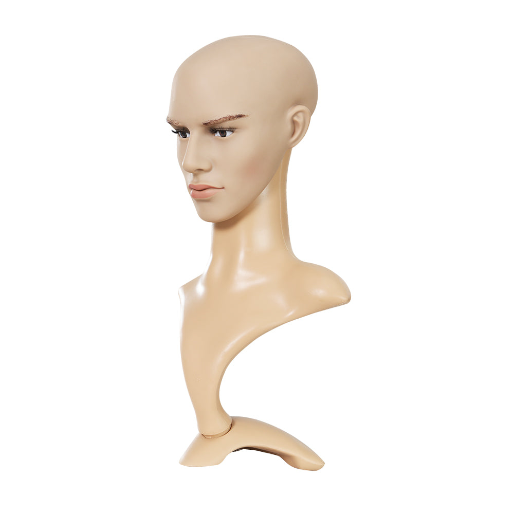 Embellir Male Mannequin Head Dummy Model Display Shop Stand Professional Use - ShopFrenzy