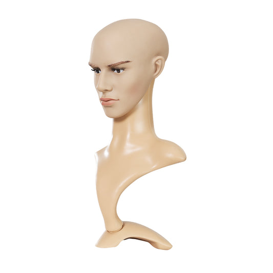 Embellir Male Mannequin Head Dummy Model Display Shop Stand Professional Use - ShopFrenzy