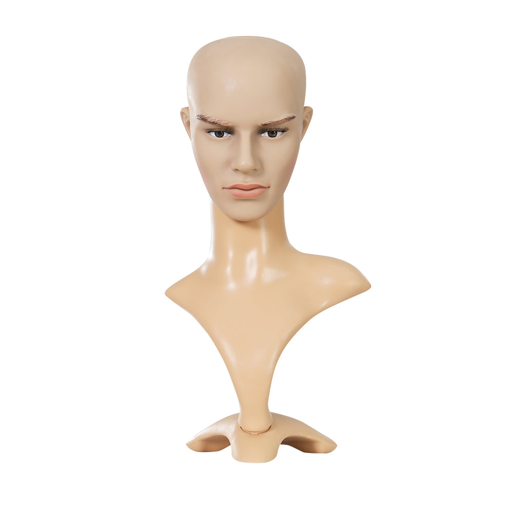 Embellir Male Mannequin Head Dummy Model Display Shop Stand Professional Use - ShopFrenzy