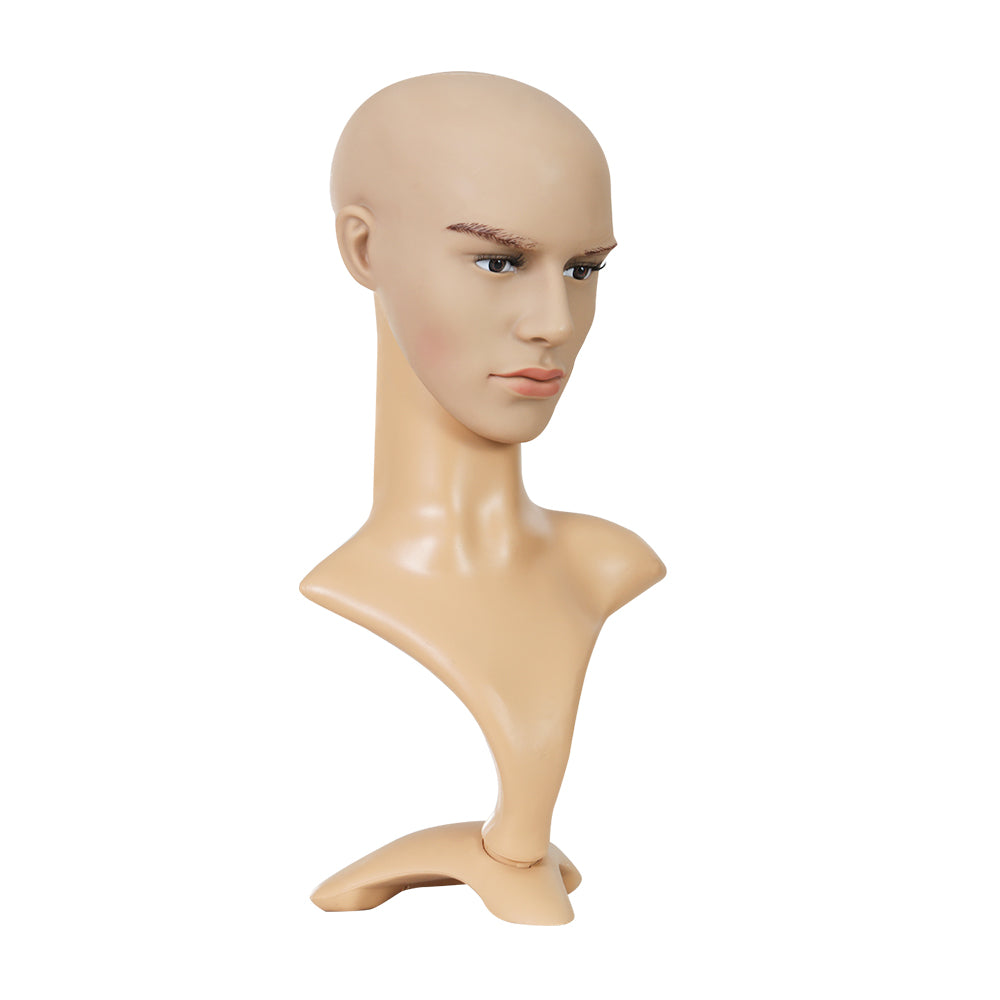 Embellir Male Mannequin Head Dummy Model Display Shop Stand Professional Use - ShopFrenzy