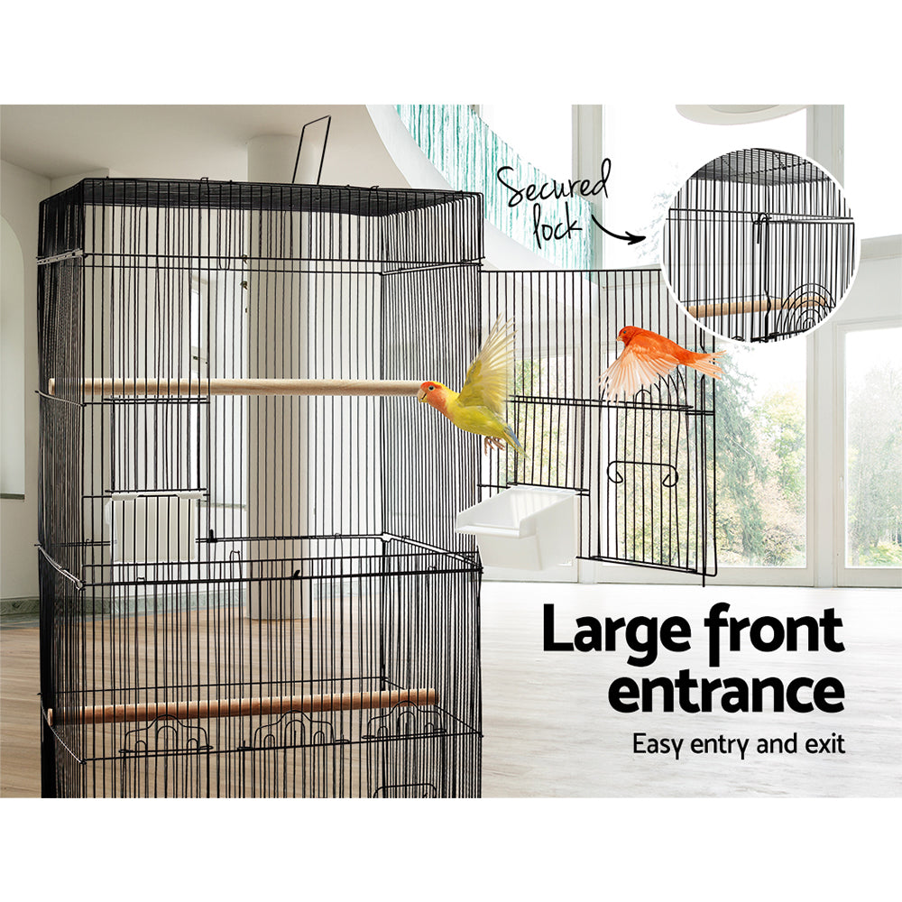 i.Pet Bird Cage 88cm Large Aviary - ShopFrenzy
