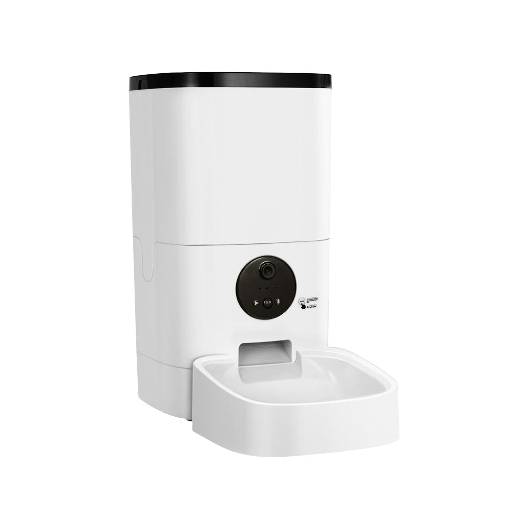 i.Pet Automatic Pet Feeder 6L Wifi Camera Dog Cat Smart Food Dispenser Timer - ShopFrenzy