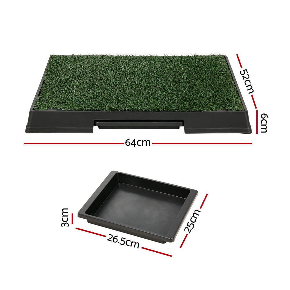 i.Pet Pet Training Pad Dog Potty Toilet Large Loo Portable With Tray Grass Mat - ShopFrenzy