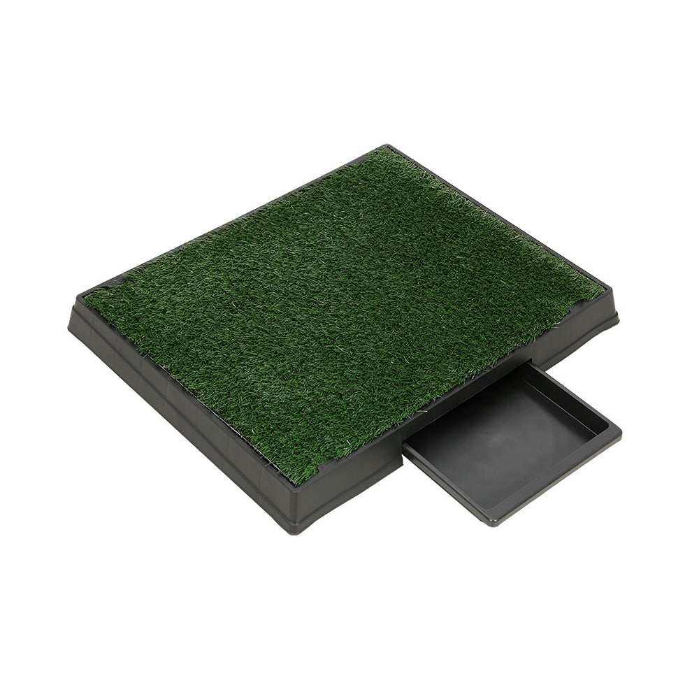 i.Pet Pet Training Pad Dog Potty Toilet Large Loo Portable With Tray Grass Mat - ShopFrenzy