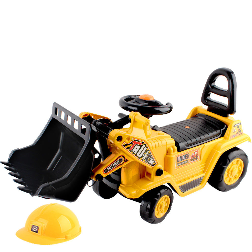 Keezi Ride On Car Toys Kids Excavator Bulldozer Sandpit Digger Car Pretend Play - ShopFrenzy